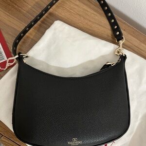 Brand New Black Valentino Bag